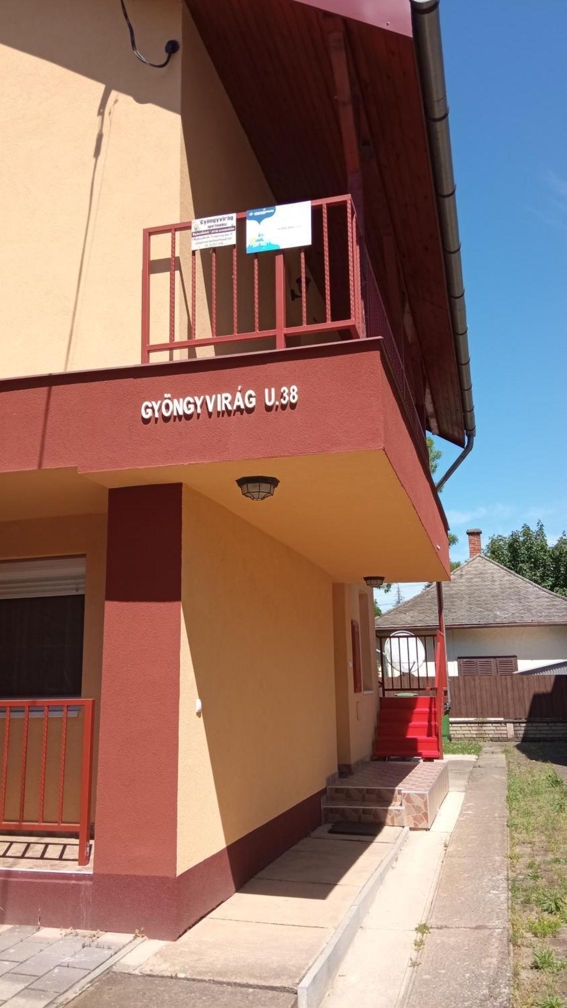 Gyoengyvirag Apartmanhaz Hajdúszoboszló Zewnętrze zdjęcie